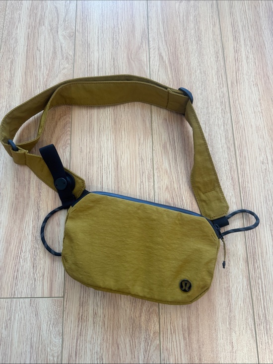 lululemon athletica Handbags - Lululemon mustard yellow Crossbody Belt Bag
